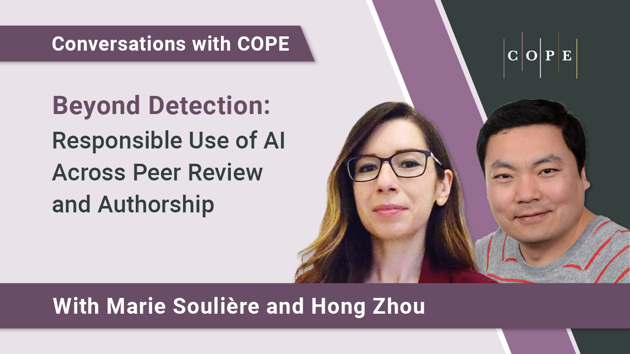 Beyond Detection: Responsible Use of AI Across Peer Review and Authorship